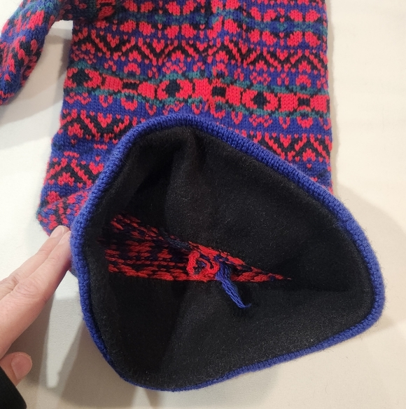 Vintage 90s Knit Jester Ski Hat ❄️ - Picture 5 of 11